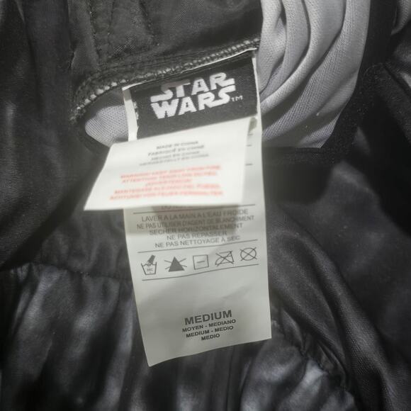 Star Wars Rubie's Darth Vader Mask & One Piece Halloween Costume Cosplay - Picture 8 of 12